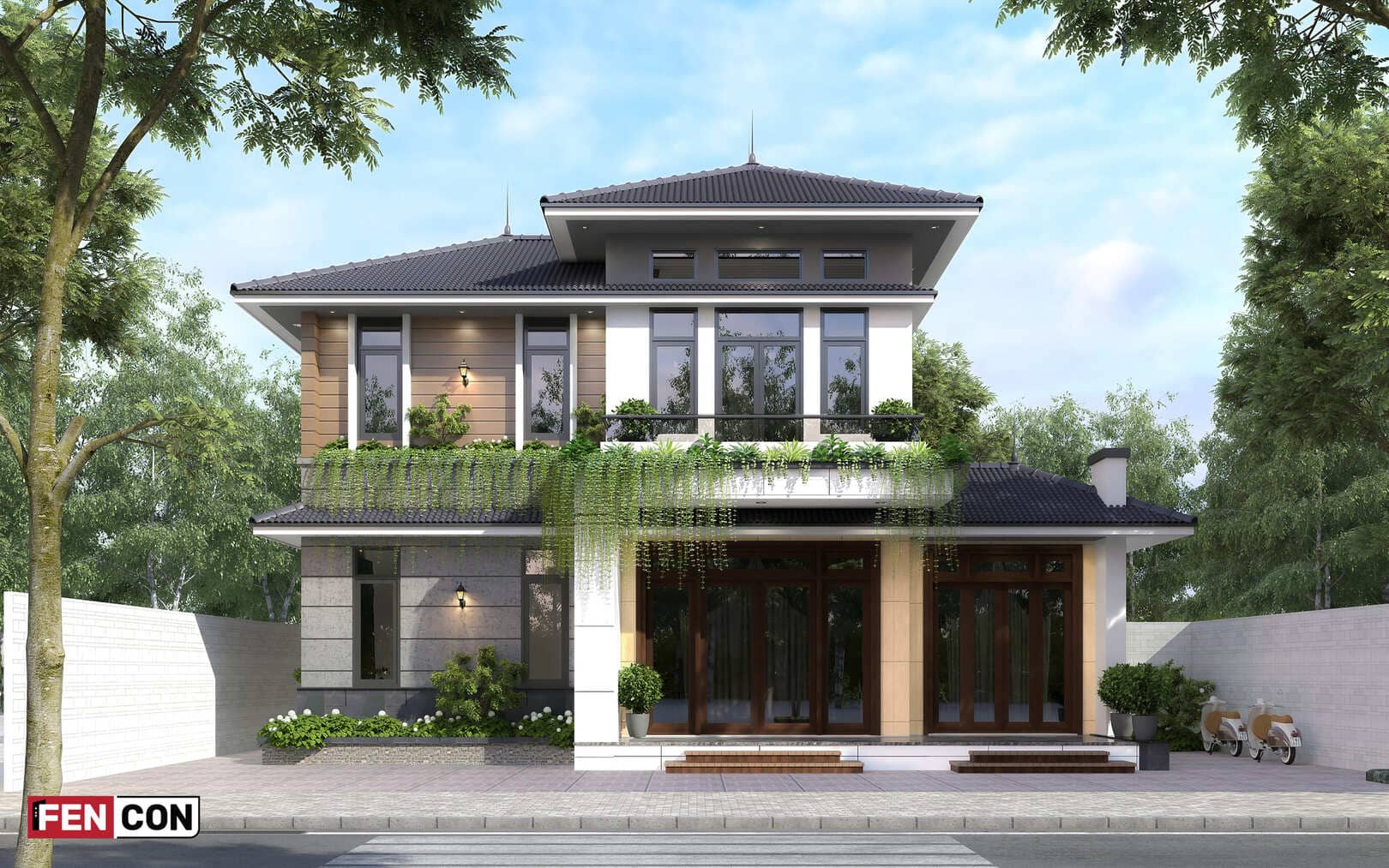 Biệt thự mái Nhật