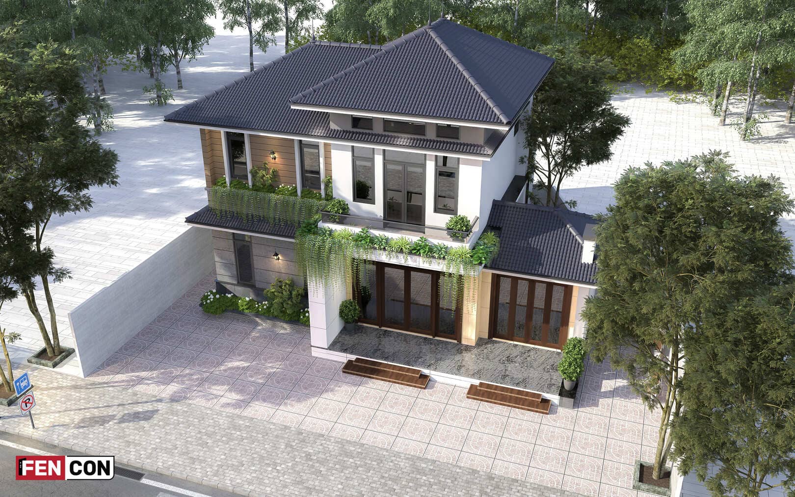 Biệt thự mái Nhật